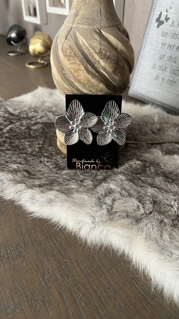 Studs Fleur Silver