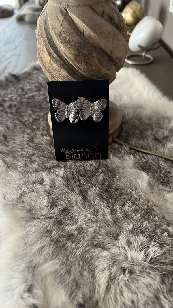 Studs Butterfly Silver