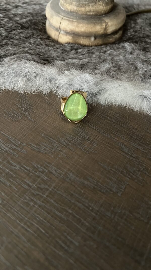 Ring Groen/Gold