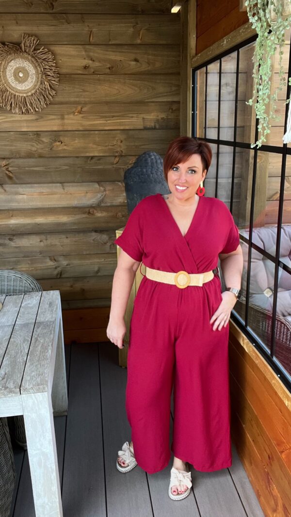 Jumpsuit Burgundy