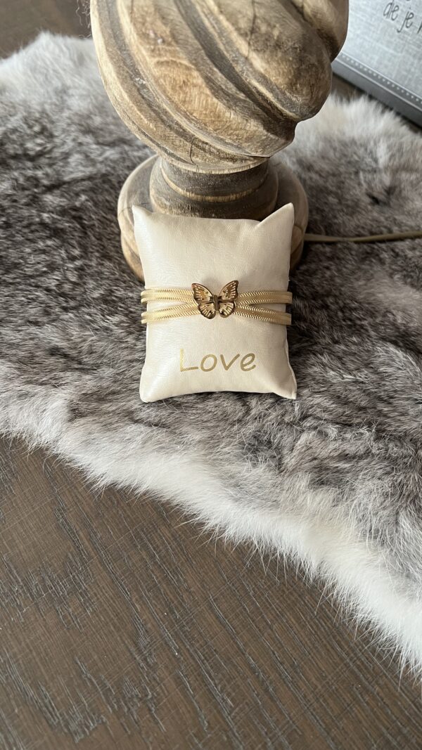 Armband Butterfly Goud