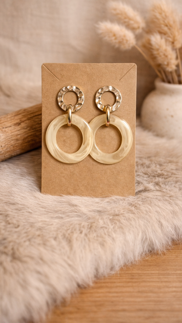 Oorringen “Luna Glow”