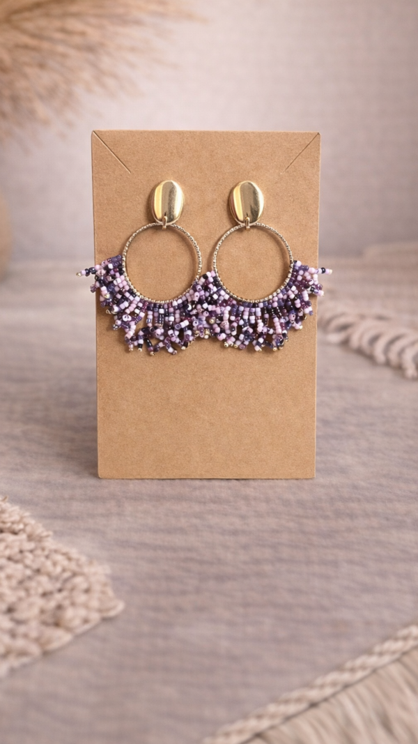 Lavender Glow Oorringen