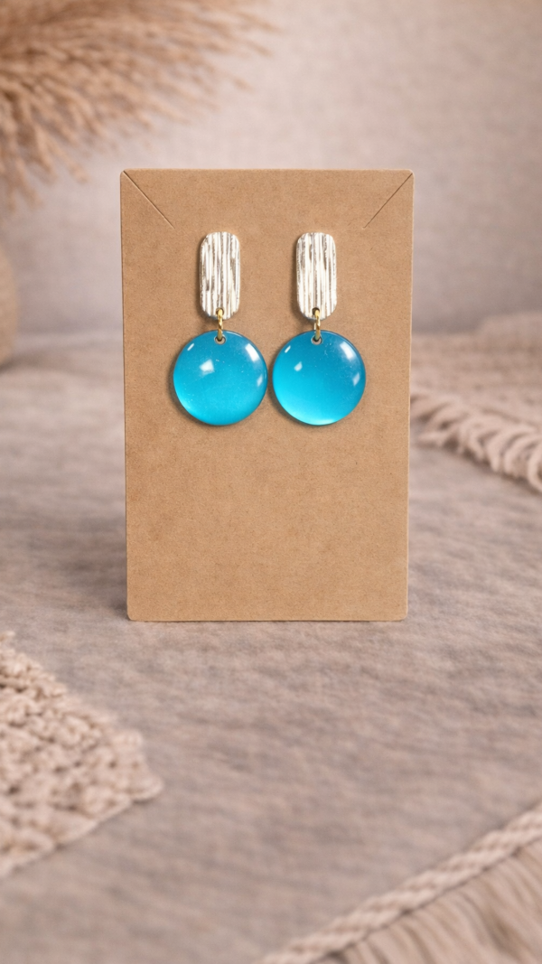 Oorbellen Turquoise Drop