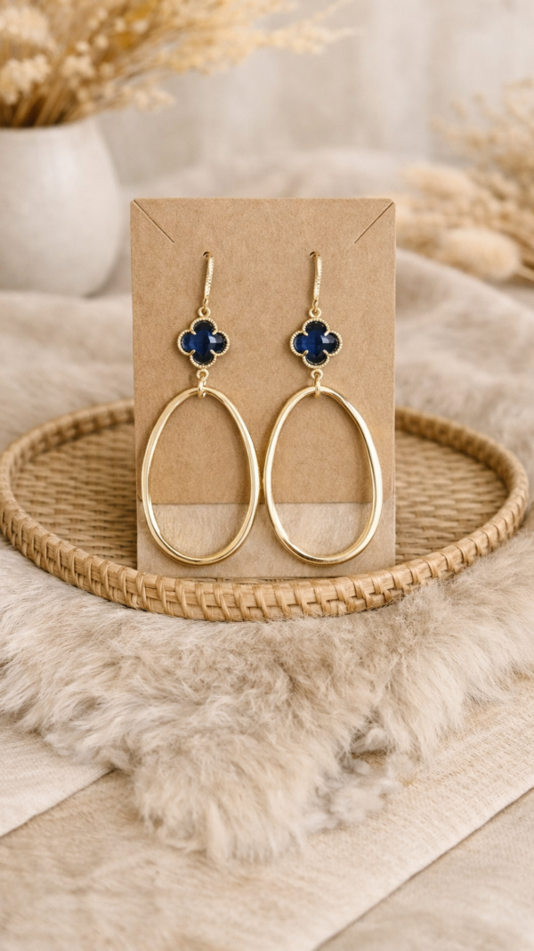 Midnight Bloom Oorringen