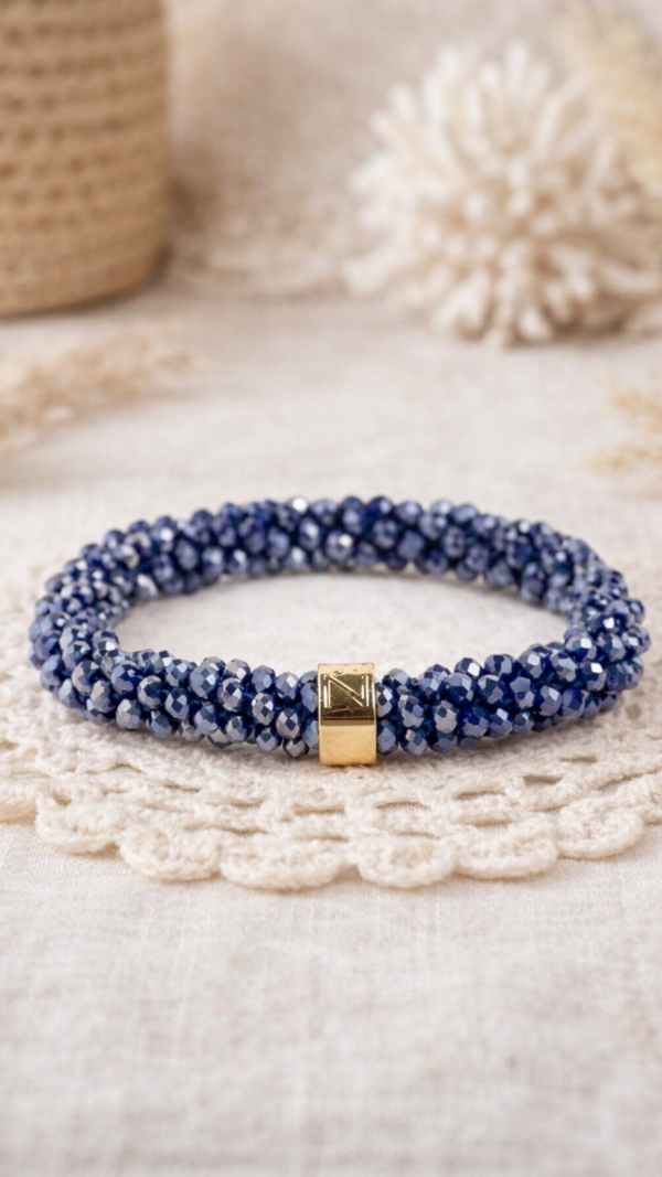 BEADZ - Blue (RVS Gold)