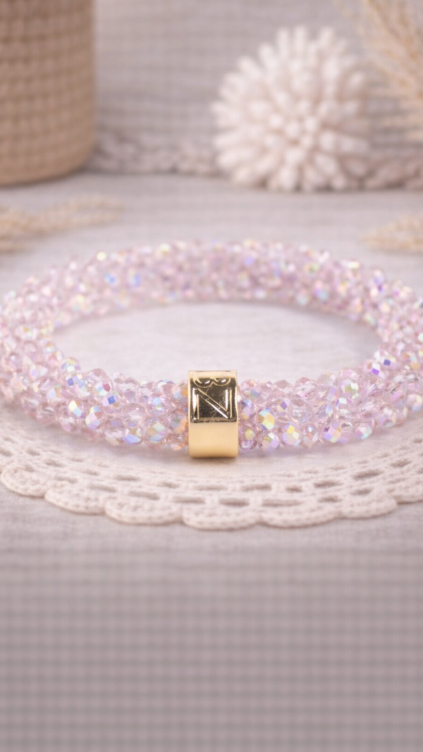 BEADZ - Shiny Light Pink (RVS Gold)