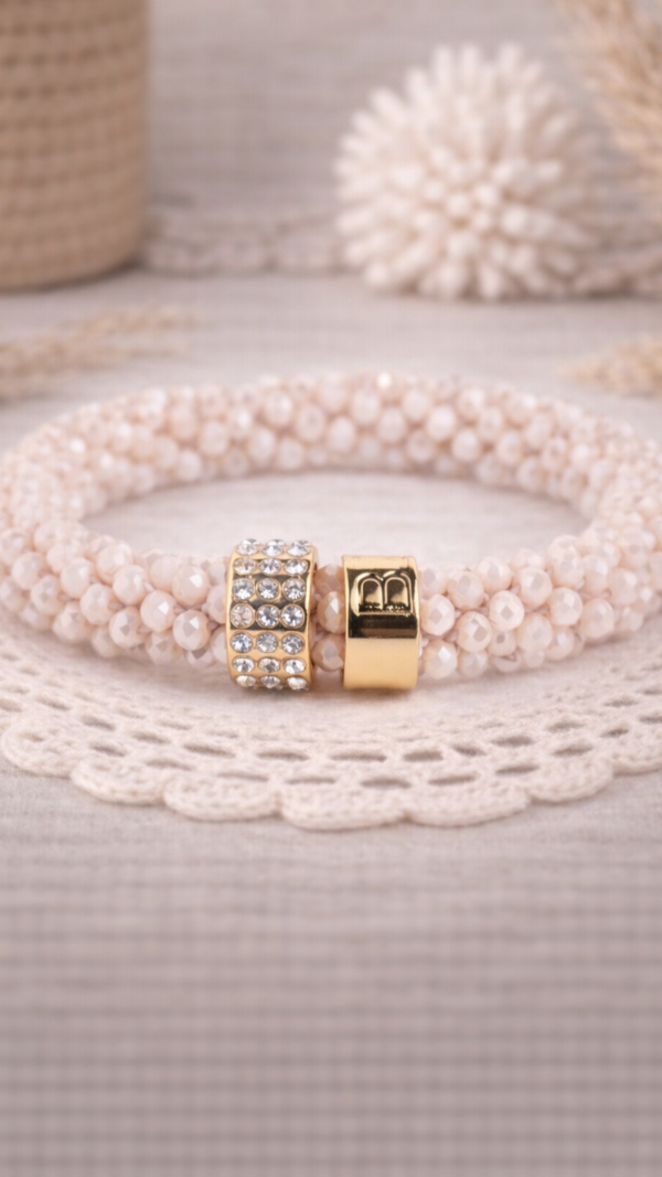 BEADZ LUX - Powder Light Rose (RVS Gold)