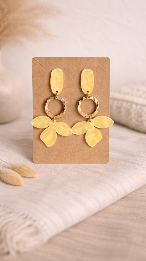 Lemon Glow oorringen