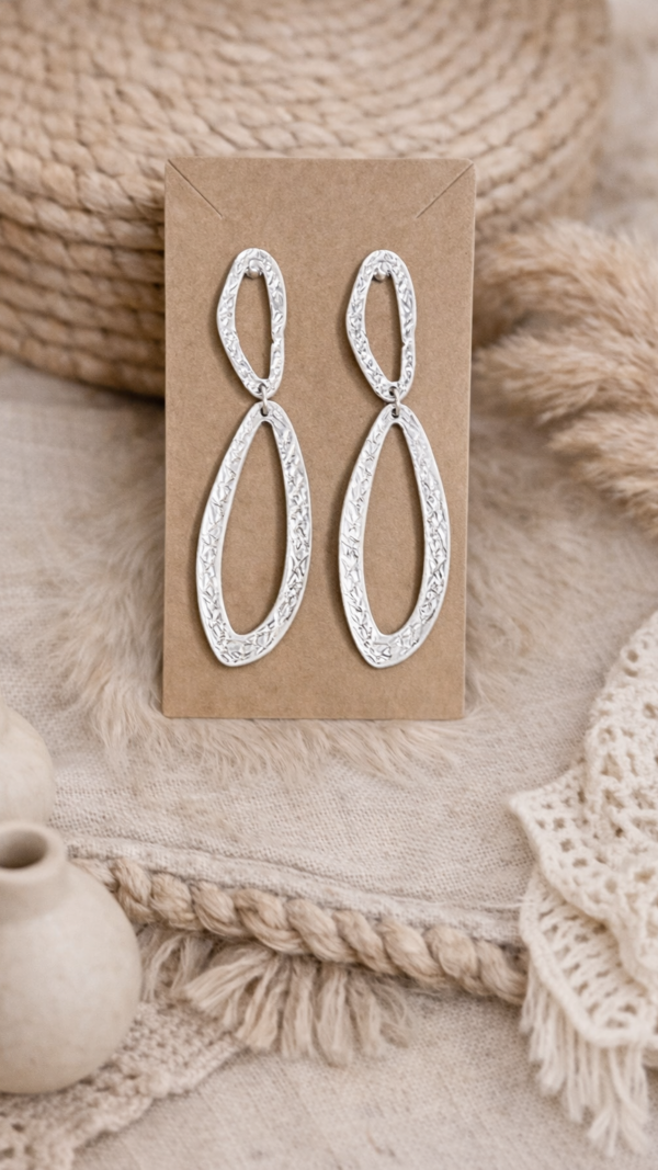 Silver Loop oorringen