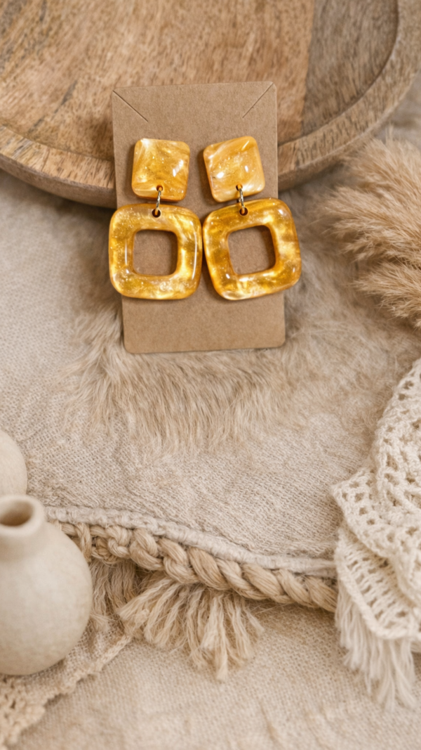 Honey Glow oorringen