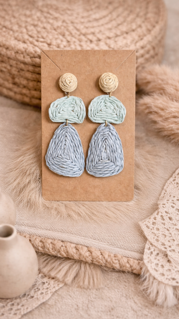Natural Raffia Ocean Drops