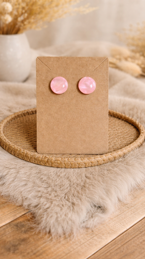 Sweet Pink Studs