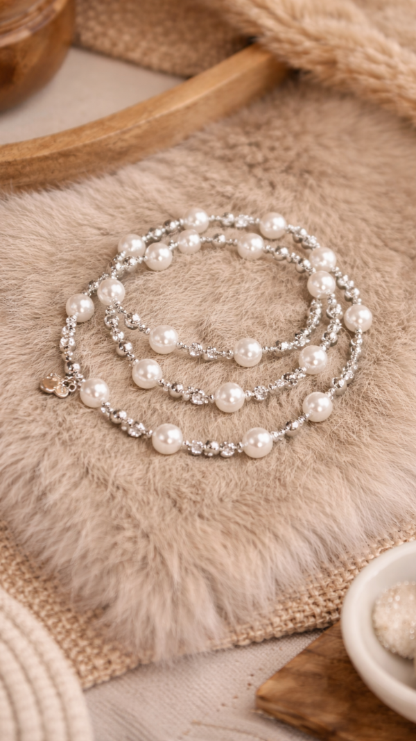 Pearl Elegance Armbandenset