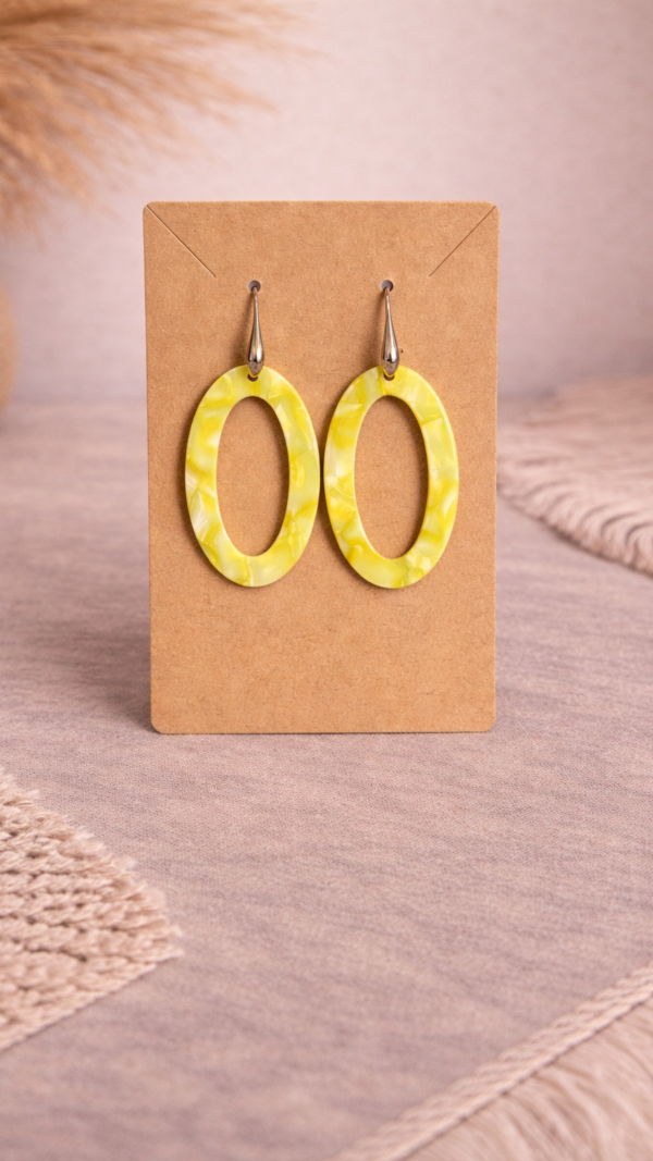 Lemon Glow Oorbellen