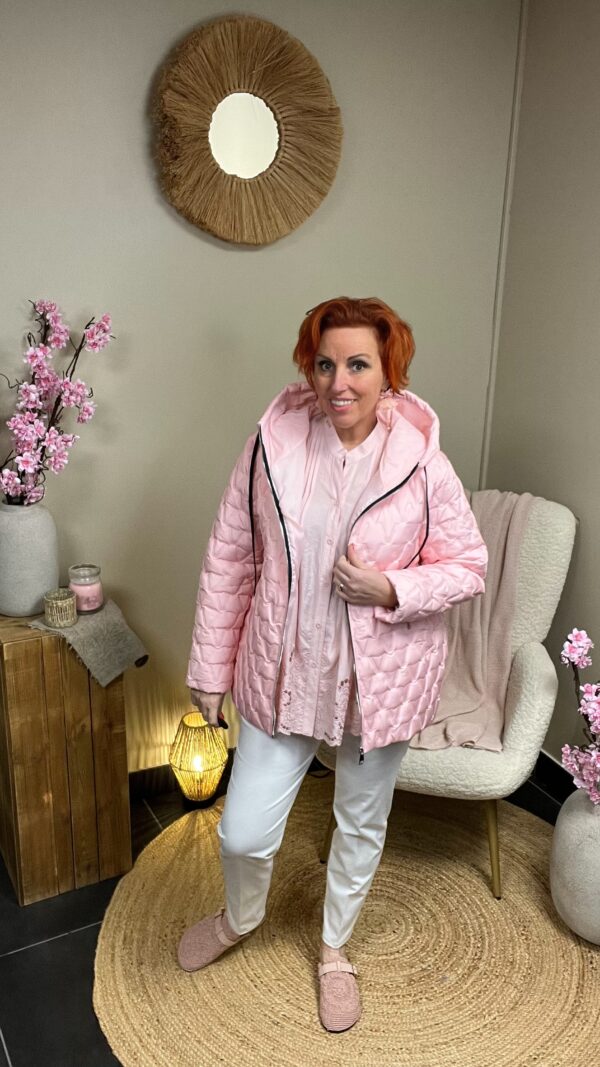 Urban essential nylon jas rose