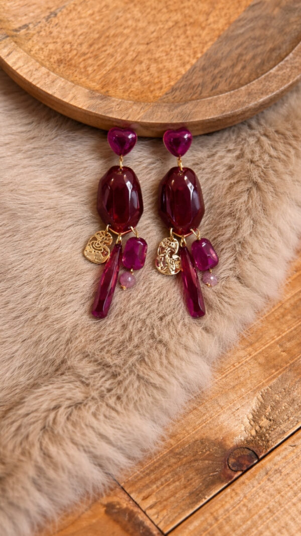 Oorbellen Berry Bliss – statement oorbellen