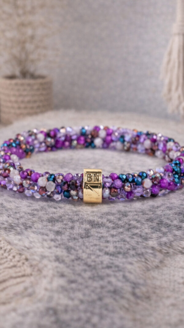 BEADZ - Happy Purple Mix (RVS Gold)