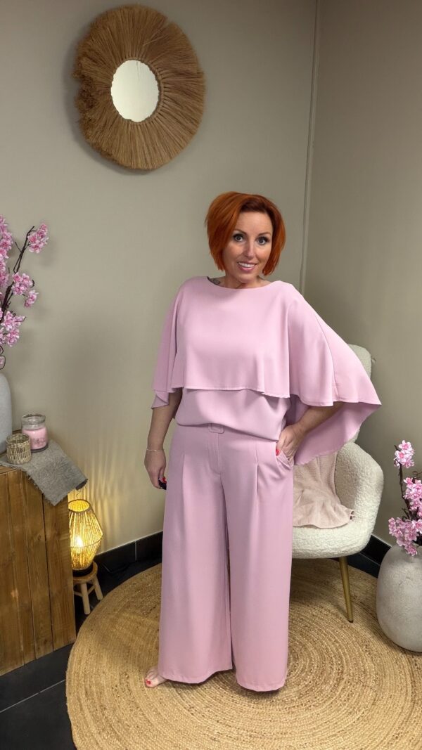 Butterfly top dames - Rose