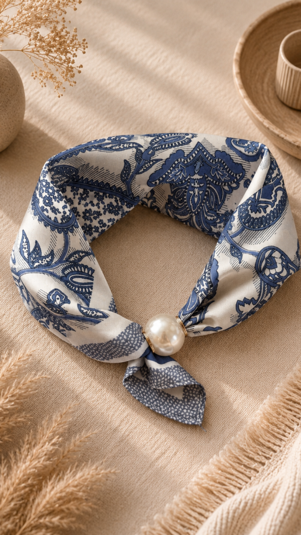 Santorini Satin Sjaal