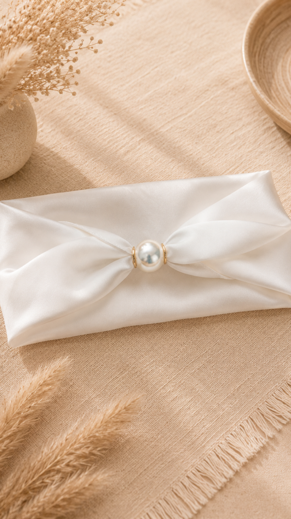 Pearl Ivory Satin