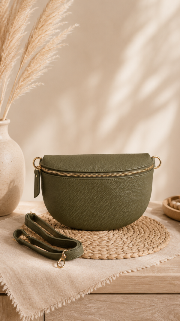Noa Crossbody Kakigroen