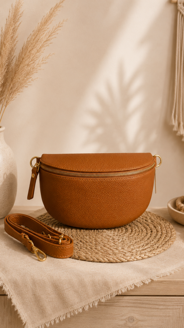 Noa Crossbody Cognac
