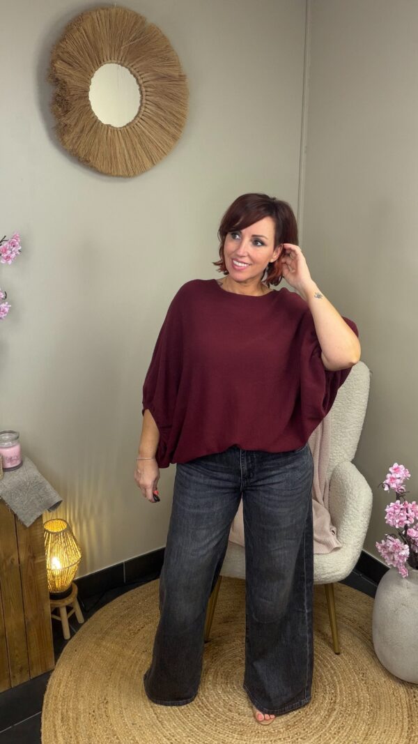 Noa Washed Wide Leg - Grijs